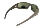 Захисні окуляри Venture Gear Tactical OverWatch Green (forest grey) Anti-Fog, чорно-зелені в зеленій оправі - зображення 6