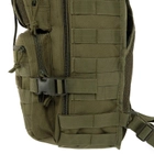 Рюкзак тактический патрульный однолямочный Zelart Military Rangers Heroe 9115 объем 13 литров Olive - изображение 6