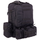 Рюкзак тактический штурмовой рейдовый SP-Sport Heroe 5504 объем 30 литров Black - изображение 1
