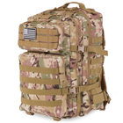 Рюкзак тактический штурмовой рейдовый SP-Sport Heroe 5507 объем 38 литров Camouflage Multicam - изображение 3