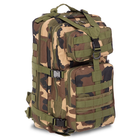 Рюкзак тактический штурмовой рейдовый SP-Sport Heroe 5509 объем 20 литров Camoulage Woodland