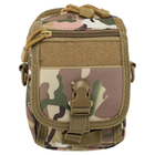 Сумка тактическая многоцелевая через плечо Zelart Military Rangers 9113 объем 1,5 литра Camouflage Multicam - изображение 3