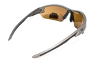 Захисні окуляри Venture Gear Tactical Semtex 2.0 Gun Metal (bronze) Anti-Fog, коричневі в кольоровому оправі "темний металік" - зображення 4