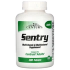 Мультивітаміни та мінерали Sentry, (Multivitamin Multimineral), 21st Century, 300 таблеток (CEN-22702)
