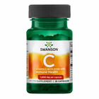 Вітамін С з шипшиною, Vitamin C, Swanson, 1000 мг, 30 капсул (SWV-11251)