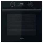 Духова шафа Whirlpool електрична, 71л, A+, дисплей, конвекція, телескопічні напрямні, чорний