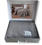 Покрывало Maison D'or My Favorite Pike grey вафельное 180x220
