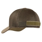 Тактическая кепка бейсболка Condor FLEX TACTICAL MESH CAP 161140 Small, Коричневий (Brown) - изображение 2