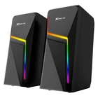 Комп'ютерна акустика колонка для ноутбука і ноутбука XTRIKE ME SK-503 wired Speaker |Bluetooth, 3Wx2, RGB|