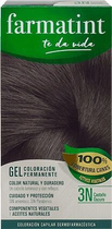 Farba kremowa z utleniaczem do włosów Farmatint Permanent Color Gel 3N Dark Brown 150 ml (8470001791849) - obraz 1