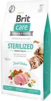 Сухой корм для кошек Brit Care Cat GF Sterilized Urinary Health для стерилизованных с курицей