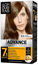 Крем-фарба для волосся з окислювачем Llongueras Color Advance Hair Colour 5.3 Brown Light Gold 125 мл (8410825420532) - зображення 1