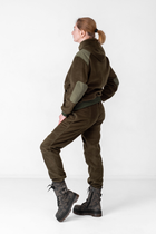 Костюм Eva Military спортивний флісовий, тактичний жіночий колір хакі, розмір L (48-52) - зображення 3