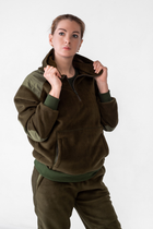 Костюм Eva Military спортивний флісовий, тактичний жіночий колір хакі, розмір XL (52-54) - зображення 8