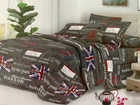 Полуторний комплект постільної білизни Vital - Textile Бязь 3D Premium 150х220 см (BP1.5-269)