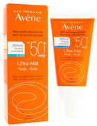 Сонцезахисний крем Avene Ultra Mat Fluid Sunscreen SPF50+ 50 мл (3282770104622) - зображення 1