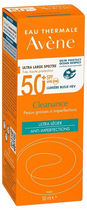 Сонцезахисний крем Avene Cleanance Solar SPF50+50 мл (3282770149548)