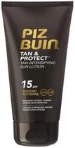 Lotion do ciała ze wzmacniającą ochroną przeciwsłoneczną Intensifying Sun Lotion SPF15 Piz Buin Tan And Protect Tan 150 ml (3574661184265) - obraz 1
