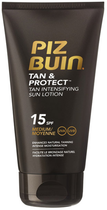 Лосьйон для тіла Intensifying Sun Lotion SPF15 Piz Buin Tan And Protect Tan 150 мл (3574661184265) - зображення 1