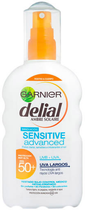 Rozpylać przeciwsłoneczny Garnier Delial Sensitive Advanced Spray SPF50 200 ml (3600540556622) - obraz 1