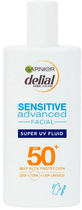 Emulsja od oparzenia słonecznego Garnier Delial Sensitive Advance Hyaluronic Acid Face Cream SPF50 40 ml (3600542298254) - obraz 1