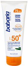 Сонцезахисний крем для обличчя Babaria Facial Cream SPF50 Aloe Vera Water Resistant 75 мл (8410412000697) - зображення 1