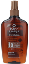 Сонцезахисна олія Ecran Sunnique Silky Mist Dry Oil Protector SPF10 200 мл (8411135480636) - зображення 1