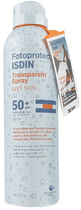 Spray przeciwsłoneczny Isdin Fotoprotector Transparent Spray Wet Skin SPF50+ 250 ml (8429420187948) - obraz 1