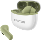 Słuchawki bezprzewodowe Canyon TWS-5 Green (CNS-TWS5GR) - obraz 3