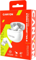 Бездротові навушники Canyon TWS-8 White (CNS-TWS8W) - зображення 5