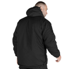 Куртка тактична зносостійка польова теплий верх для силових структур XXXL Чорний (SK-N6578XXXLS) - зображення 4