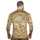 Лонгслив тактичечкий мужская футболка с длинным рукавом для силовых структур L Multicam (SK-N7036LS) - изображение 4