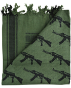 Арфатка шемаг тактична польовий шарф бавовняний KOMBAT 110x115см оливковий (SK-Nkb-gus-olgrS) - зображення 2