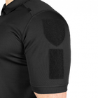 Поло футболка тактична польова повсякденна футболка для силових структур XXXL Чорний (SK-N1801XXXLS) - зображення 5