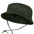 Панама тактическая универсальная маскировочный головной убор для спецслужб 58 Олива (SK-N6644-58S) - изображение 9