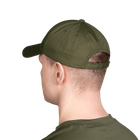 Бейсболка тактическая универсальная кепка для спецслужб CAMOTEC 5840 Олива (SK-N5840S) - изображение 3