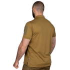 Поло футболка тактична польова повсякденна футболка для силових структур M Койот (SK-N5861MS) - зображення 4