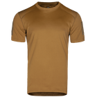 Футболка мужская тактическая полевая повседневная футболка для спецсужб XXXL Койот (SK-N5867XXXLS) - изображение 4
