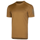 Футболка мужская тактическая полевая повседневная футболка для спецсужб XXXL Койот (SK-N5867XXXLS) - изображение 9