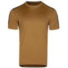 Футболка мужская тактическая полевая повседневная футболка для спецсужб XXXL Койот (SK-N5867XXXLS) - изображение 11