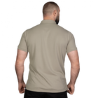 Поло футболка тактична польова повсякденна футболка для силових структур S Бежевий (SK-N958SS) - зображення 4
