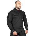 Рубашка боевая тактическая дышащая рубашка для специальных подразделений UBACS XL Черный (SK-N7093 (XL)S) - изображение 2