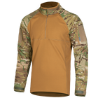 Рубашка боевая тактическая дышащая рубашка для специальных подразделений UBACS L Multicam/Койот (SK-N7082 (L)S) - изображение 1