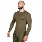 Лонгслив тактичечкий мужская футболка с длинным рукавом для силовых структур L Олива (SK-N2263LS) - изображение 3