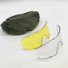 Тактические очки с 3 линзами - изображение 3