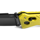 Нож Outdoor CAC Nitrox PA6 Yellow (11060059) - изображение 4