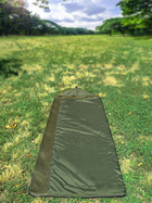 Тактичний спальник ковдра Літо військовий ЗСУ Спальний мішок олива армійський Легкий 3D москітна сітка + Подушка у подарунок