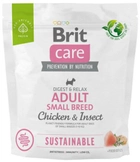Сухий корм для собак Brit care dog sustainable adult Chicken insect 1 кг (8595602558674) - зображення 1