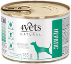 Mokra karma dla psów z chorą wątrobą 4Vets Hepatic 185 g z smakiem indyka (5902811741118) - obraz 1