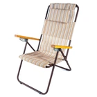 Шезлонг Ranger Comfort 1 RA3301 до 140 кг Beige-Grey